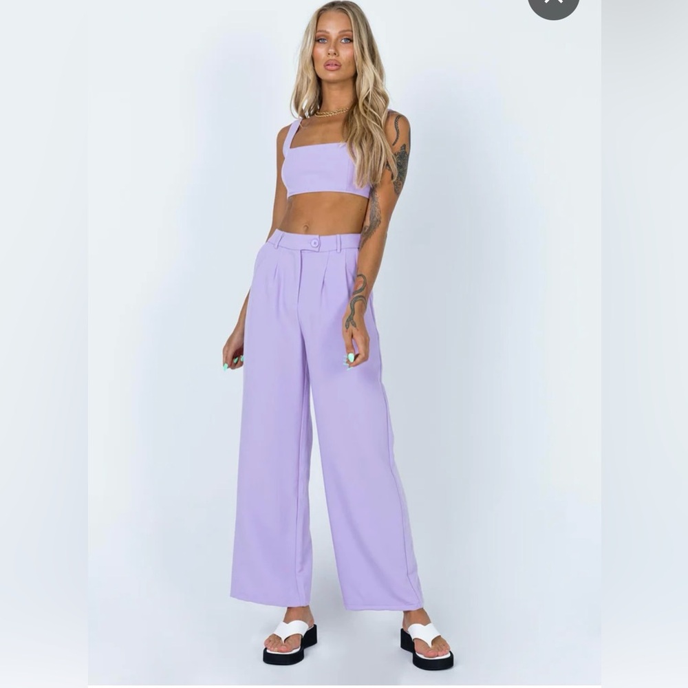 PRINCESS POLLY HUXLEY SET WIDE LEG SIZE 6